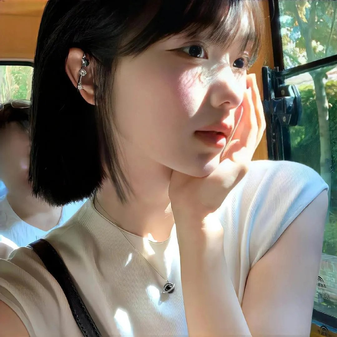 窗中女孩